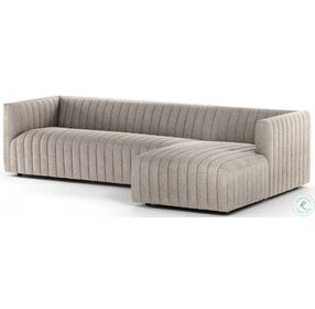 Augustine Orly Natural 105" 2 Piece Sectional with RAF Chaise