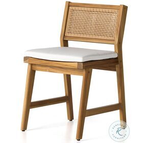 Merit Venao Ivory Outdoor Dining Chair