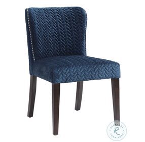 Miri Rich Ink Blue Dining Chair Set of 2