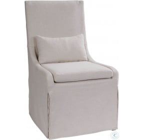 Coley Off White Accent Chair