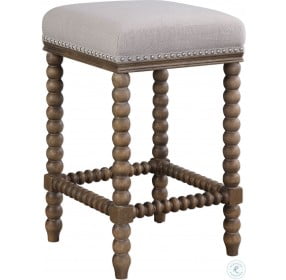 Pryce Beige Counter Height Stool
