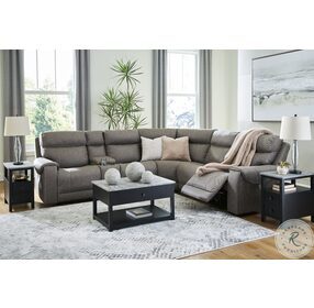 Starbot Fossil Power Reclining Large Sectional