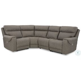 Starbot Fossil 4 Piece Power Reclining Sectional