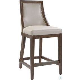 Purcell Cappuccino Counter Height Stool