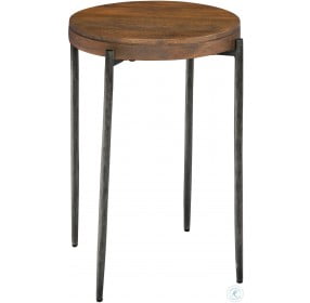 Bedford Park Brown and Gray Chairside Table