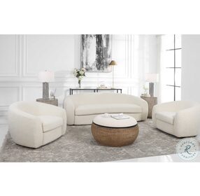 Capra Off White Living Room Set