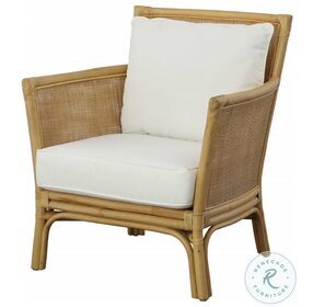 Pacific White Arm Chair