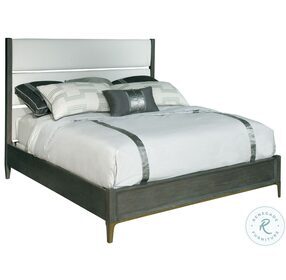 Edgewater Soft White Upholstered Queen Panel Bed