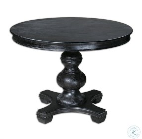 Brynmore Satin Black Dining Table