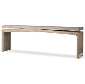 Matthes Weathered Wheat 94" Console Table