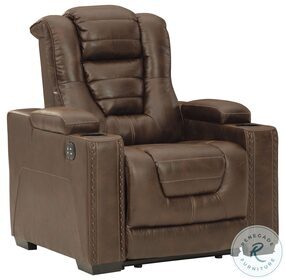 Owner's Box Thyme Power Recliner With Adjustable Headrest