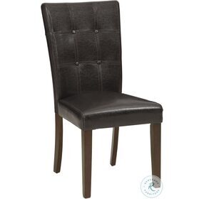 Decatur Dark Cherry Side Chair Set of 2
