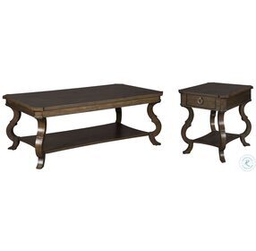 Special Reserve Soft Tawny Brown Rectangle Occasional Table Set