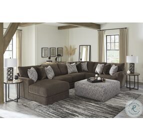 Galaxy Chocolate LAF Large Sectional