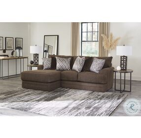 Galaxy Chocolate LAF Small Sectional