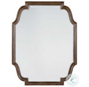 Wexford Natural Wood Tones Mirror