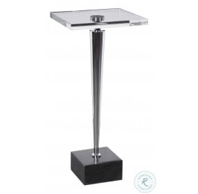 Campeiro Polished Nickel Drink Table