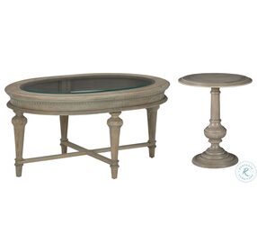 Wellington Hall Driftwood Small Occasional Table Set