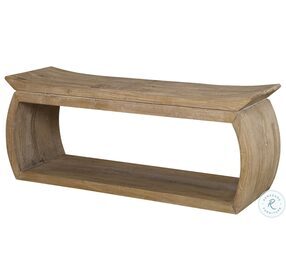Connor Elm Wood Bench