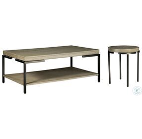 Scottsdale Sand Dune And Aged Iron Rectangle Occasional Table Set