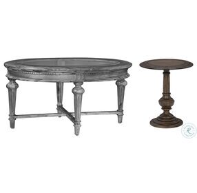 Wellington Hall Natural Small Occasional Table Set
