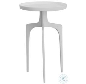Kenna White Accent Table