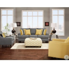 The Maxwell Gray Living Room Set