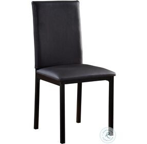 Tempe Black Upholstered Side Chair Set Of 4