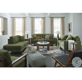 Bixler Olive Living Room Set
