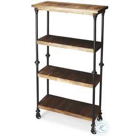 Fontainebleau Industrial Chic Artifacts Bookcase