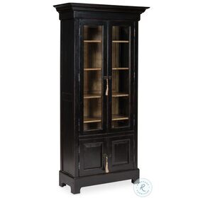27160 Ebony Black Bookcase