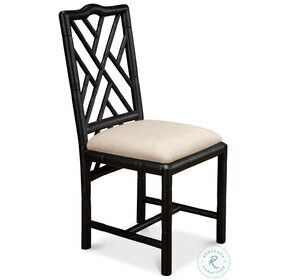 Brighton Black Bamboo Side Chair Set Of 2