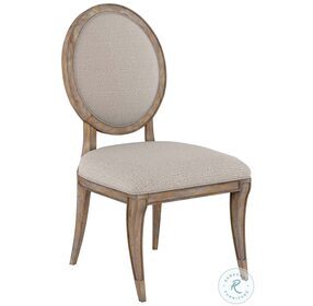 Architrave Neutral Oval Side Chair Set of 2