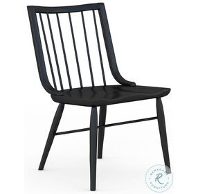 Frame Black Windsor Side Chair Set of 2