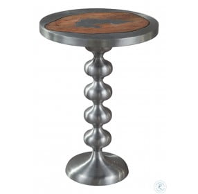 Special Reserve Polished Aluminum End Table