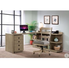 Perspectives Sun Drenched Acacia Return Home Office Set