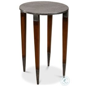 The Burnford Gray Accent Table