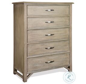 Talford Natural Five Drawer Chest