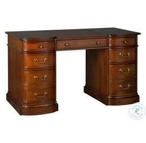 Special Reserve Brown Round Front Ped Desk