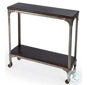 Gandolph Mountain Lodge Coffee Industrial Chic Console Table