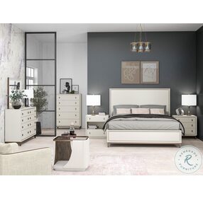 Blanc Alabaster Panel Bedroom Set