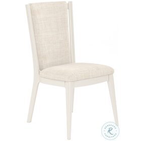 Blanc Beige Upholstered Side Chair Set of 2