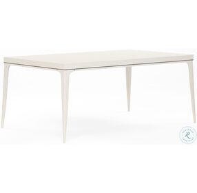Blanc Cream Rectangular Extendable Dining Table