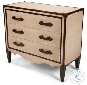French Art Beige Decorative Commode