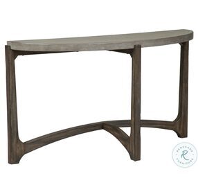 Cascade Wire Brush Rustic Brown Sofa Table
