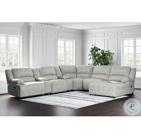 McClelland Gray 7 Piece Reclining Sectional with Chaise