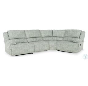 McClelland Gray 4 Piece Reclining Sectional