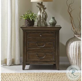 Paradise Valley Saddle Brown Nightstand