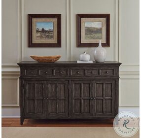 Paradise Valley Saddle Brown Buffet