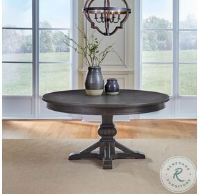 Paradise Valley Saddle Brown Extendable Dining Table